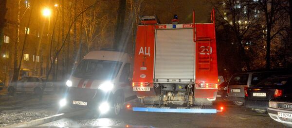 Машины МЧС и скорой помощи, архивное фото - Sputnik Беларусь