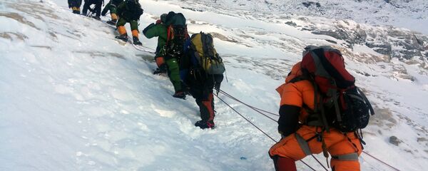 Покорение Эвереста, архивное фото - Sputnik Беларусь