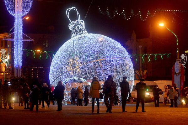 Новый год в Минске - Sputnik Беларусь