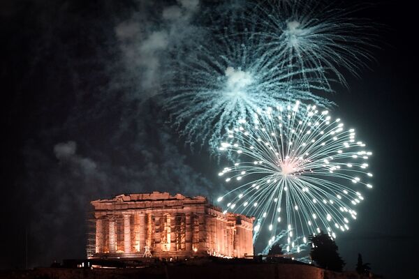 Празднование Нового года в Греции - Sputnik Беларусь