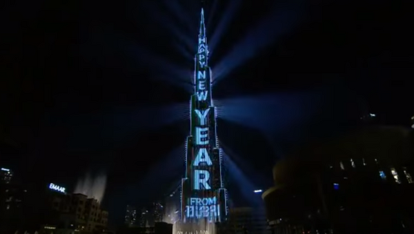 Световое шоу на Новый год в Дубае вошло в Книгу Гиннесса - Sputnik Беларусь