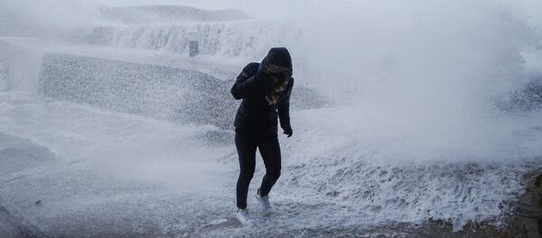 Зимняя буря «Эленор» во Франции - Sputnik Беларусь