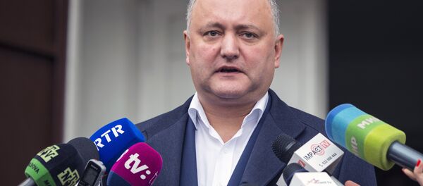 Президент Молдовы Игорь Додон - Sputnik Беларусь