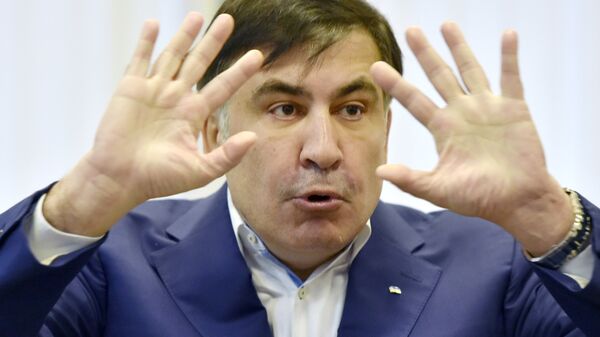 Бывший президент Грузии Михаил Саакашвили  - Sputnik Беларусь