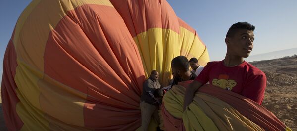 Воздушный шар в Луксоре Воздушный шар в Луксоре - Sputnik Беларусь