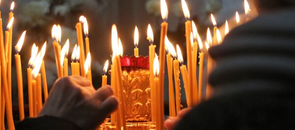 Рождественский свет свечи - Sputnik Беларусь