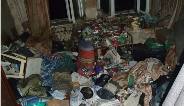 Квартира, в которой случился пожар - Sputnik Беларусь