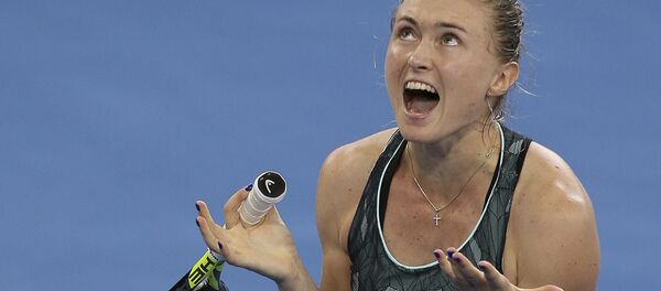 Белорусская теннисистка Александра Саснович - Sputnik Беларусь