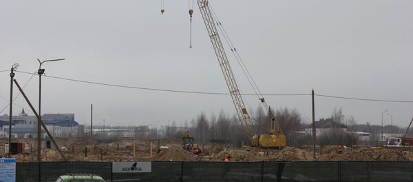 Строительство завода ООО АйПауэр с собственной котельной на природном газе ведется в свободной экономической зоне Брест - Sputnik Беларусь