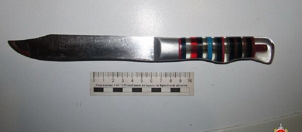 Вещественное доказательство на месте убийства Вещественное доказательство на месте убийства - Sputnik Беларусь