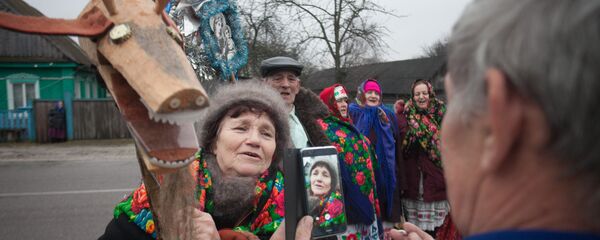Калядныя песні на вёсцы Калядныя песні на вёсцы - Sputnik Беларусь