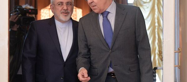 Встреча глав МИД России и Ирана С. Лаврова и М. Зарифа Встреча глав МИД России и Ирана С. Лаврова и М. Зарифа - Sputnik Беларусь