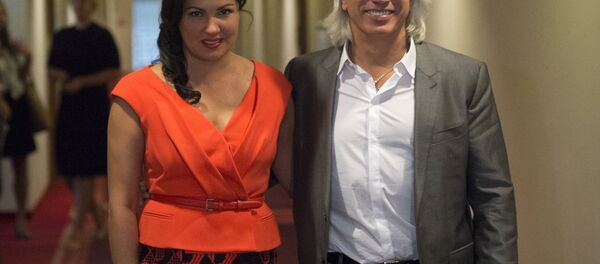 Оперные певцы Анна Нетребко и Дмитрий Хворостовский, архивное фото - Sputnik Беларусь