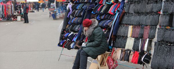 Продавец на рынке, архивное фото - Sputnik Беларусь