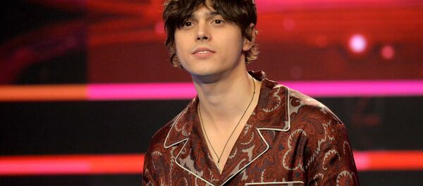 Украінскі спявак Alekseev падчас адбору на Еўрабачанне Украінскі спявак Alekseev падчас адбору на Еўрабачанне - Sputnik Беларусь
