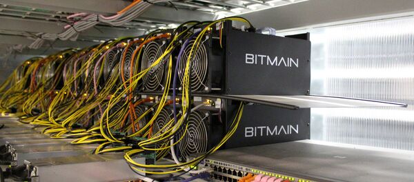 Ферма для майнинга криптовалют - Sputnik Беларусь