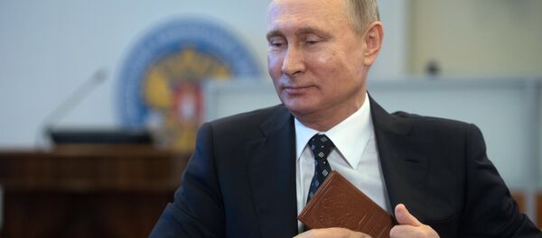 Президент РФ В. Путин подал в ЦИК документы для выдвижения кандидатом на выборах президента в 2018 году - Sputnik Беларусь