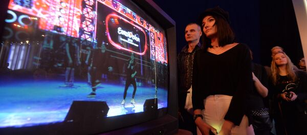 Во время отбора на Евровидение-2018 Во время отбора на Евровидение-2018 - Sputnik Беларусь