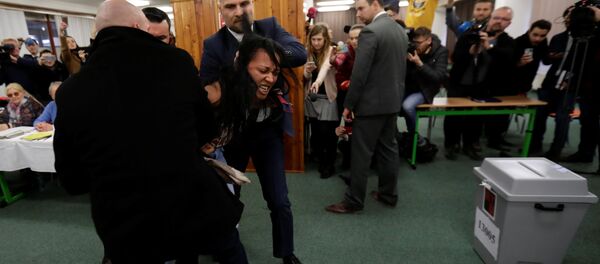 Задержание Анжелины Диаш - Sputnik Беларусь