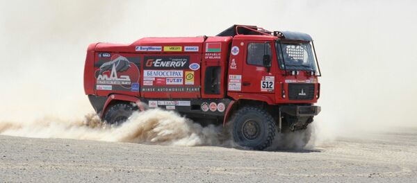 Машина команды МАЗ-СПОРТАВТО - Sputnik Беларусь