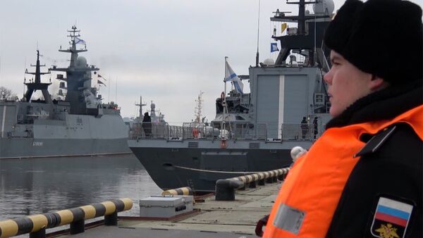 Корабли Балтфлота вернулись на базу после морского похода - Sputnik Беларусь