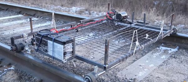 Мини-дрезина контрабандистов обнаружена на границе с Литвой - Sputnik Беларусь