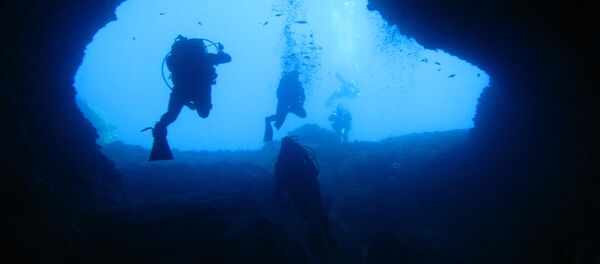 Подводная пещера, архивное фото - Sputnik Беларусь