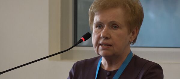 Видеофакт: Ермошина пообщалась со студентами перед выборами - Sputnik Беларусь