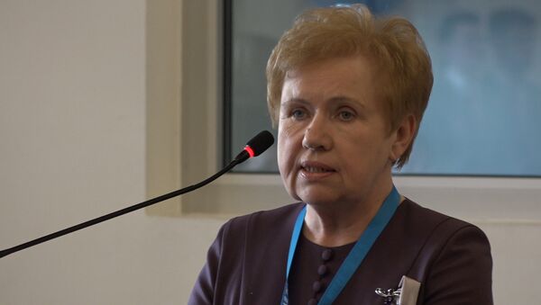 Видеофакт: Ермошина пообщалась со студентами перед выборами - Sputnik Беларусь