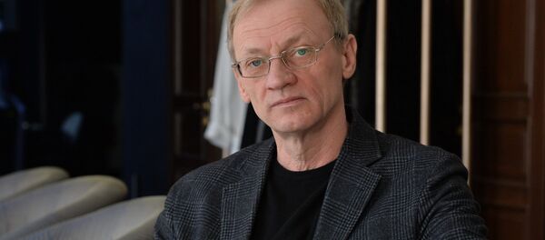 Мікалай Пінігін у прамым эфіры радыё Sputnik Беларусь Мікалай Пінігін у прамым эфіры радыё Sputnik Беларусь - Sputnik Беларусь