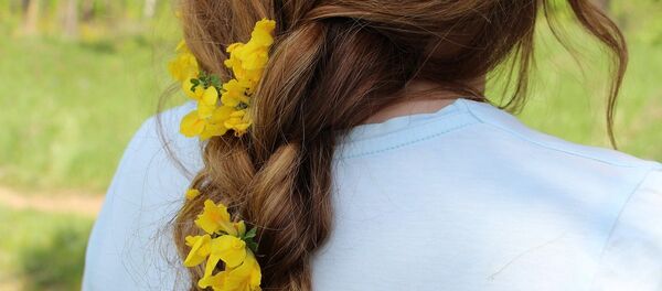 Женская коса, архивное фото - Sputnik Беларусь