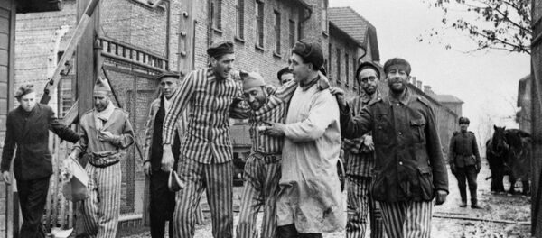 Освобождение советскими войсками узников немецко-фашистского концлагеря Аушвиц-Биркенау Освобождение советскими войсками узников немецко-фашистского концлагеря Аушвиц-Биркенау - Sputnik Беларусь