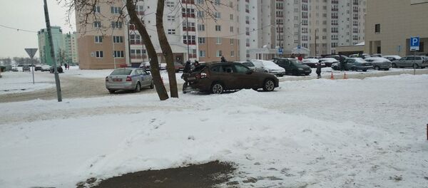 Место ДТП в Могилеве - Sputnik Беларусь