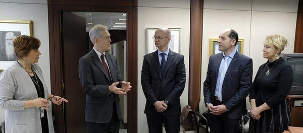 Бібліятэка Кангрэса ЗША атрымала факсімільнае выданне кніг Скарыны Бібліятэка Кангрэса ЗША атрымала факсімільнае выданне кніг Скарыны - Sputnik Беларусь