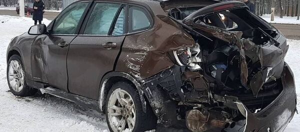 Место ДТП в Могилеве - Sputnik Беларусь