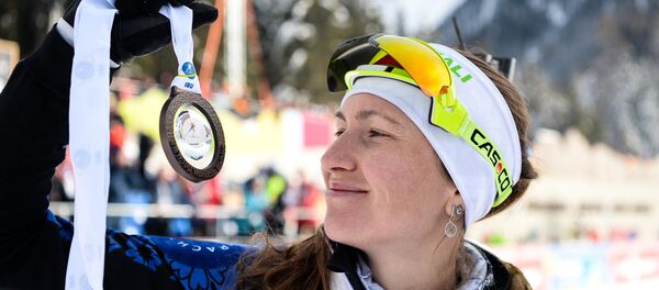 Дарья Домрачева завоевала бронзу в пасьюте Дарья Домрачева завоевала бронзу в пасьюте - Sputnik Беларусь