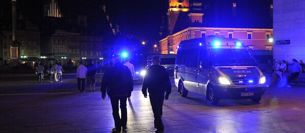 Автомобиль польской полиции - Sputnik Беларусь