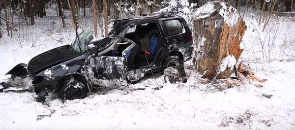 Смертельное ДТП в Польше, видео - Sputnik Беларусь