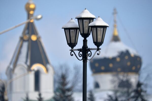 Церковь Марии Магдалины в Минске зимой - Sputnik Беларусь