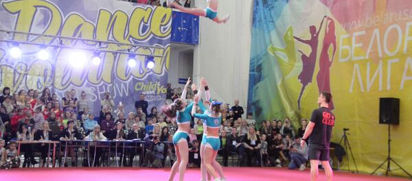 В Минске прошли Республиканские соревнования по чирлидингу - Sputnik Беларусь