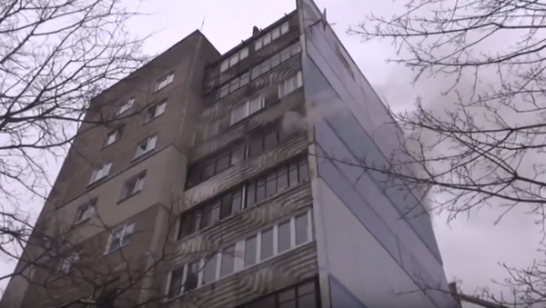 Пожар в квартире на Тикоцкого - Sputnik Беларусь