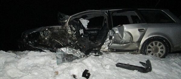 Авария в Кобринском районе Авария в Кобринском районе - Sputnik Беларусь