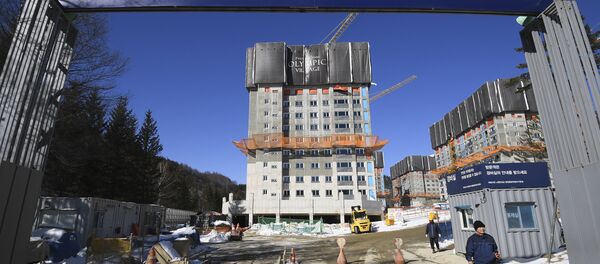 Олимпийская деревня в Пхёнчхане - Sputnik Беларусь