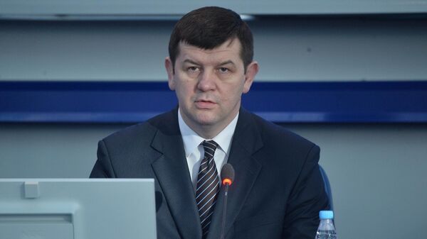 Заместитель министра спорта и туризма Беларуси, шеф олимпийской миссии на зимних Олимпийских играх 2018 Александр Барауля - Sputnik Беларусь