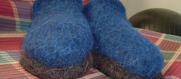 Домашние войлочные тапки - Sputnik Беларусь