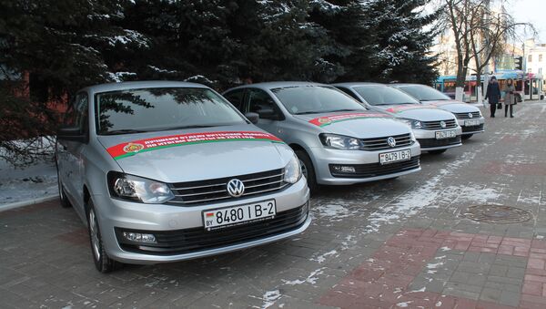 Новые Polo-седан получили лучшие отделы МВД Витебской области - Sputnik Беларусь