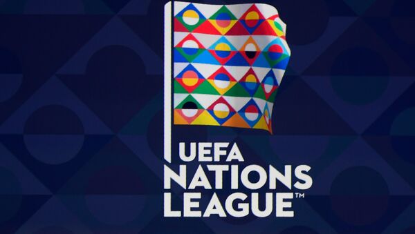Логотип футбольной Лиги наций - Sputnik Беларусь