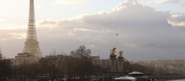 Вид на Эйфелеву башню в Париже - Sputnik Беларусь
