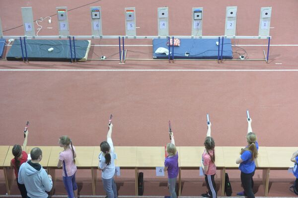 В рамках открытия состоялись соревнования среди юношей и девушек  - Sputnik Беларусь