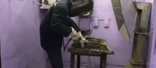 Солигорские сварщики в поддержку ульяновских курсантов - Sputnik Беларусь